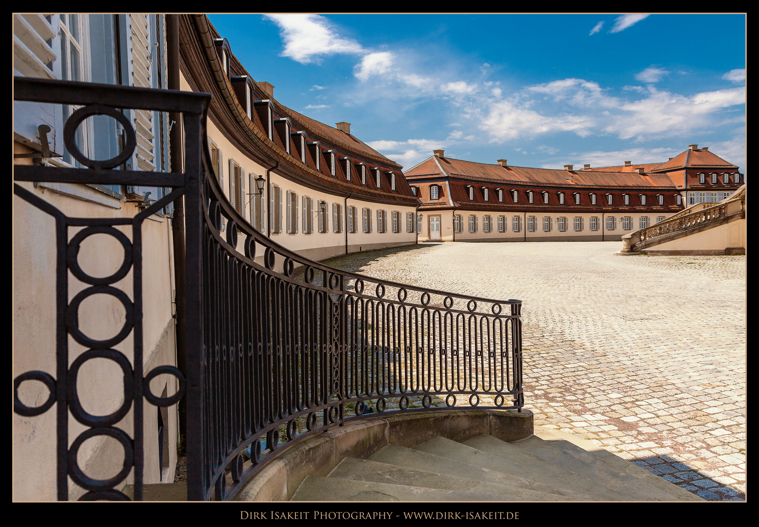 Innenhof Schloss Solitude