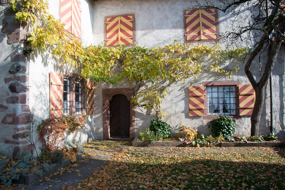 Innenhof Schloss Staufenberg bei Durbach