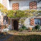 Innenhof Schloss Staufenberg bei Durbach