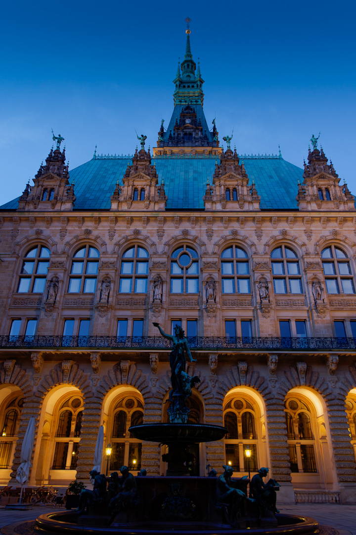 Innenhof vom Hamburger Rathaus