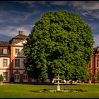 Innenhof vom Schloss in Wiesbaden Biebrich 