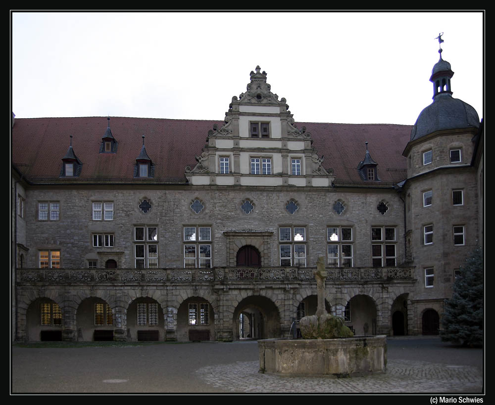 Innenhof vom Weikersheimer Schloß