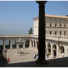 Innenhof von Kloster Montecassino