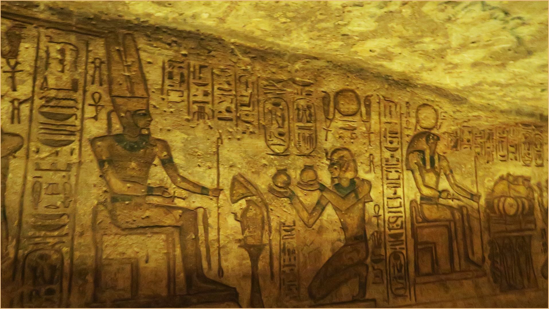 Innenräume von Abu simbel