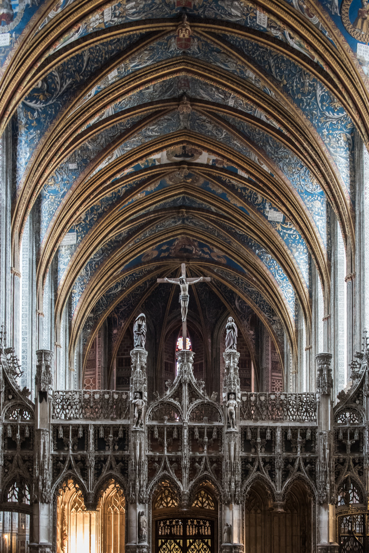Innenraum der Kathedrale Sainte-Cécile in Albi