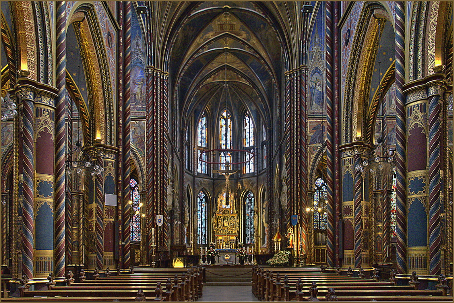 Innenraum der Marienbasilika in Kevelaer