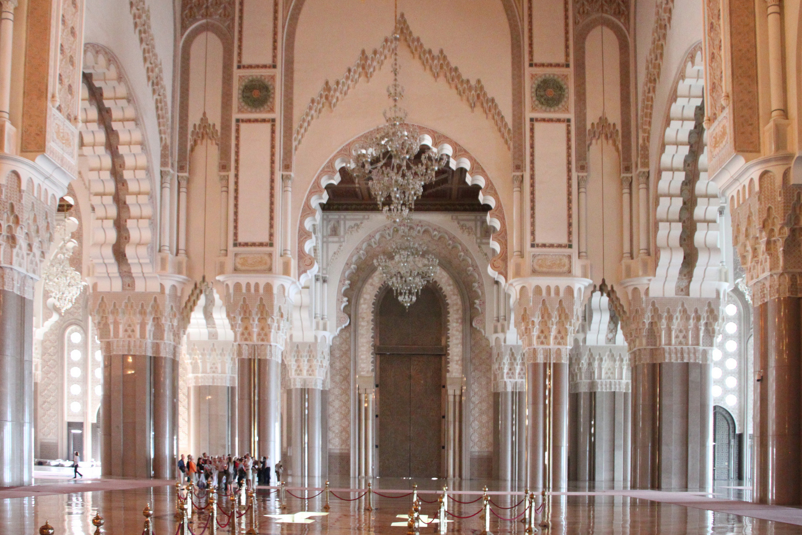 Innenraum der Moschee Hassan II