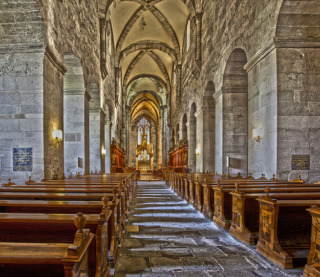 Innenraum der Stiftskirche Heiligenkreuz