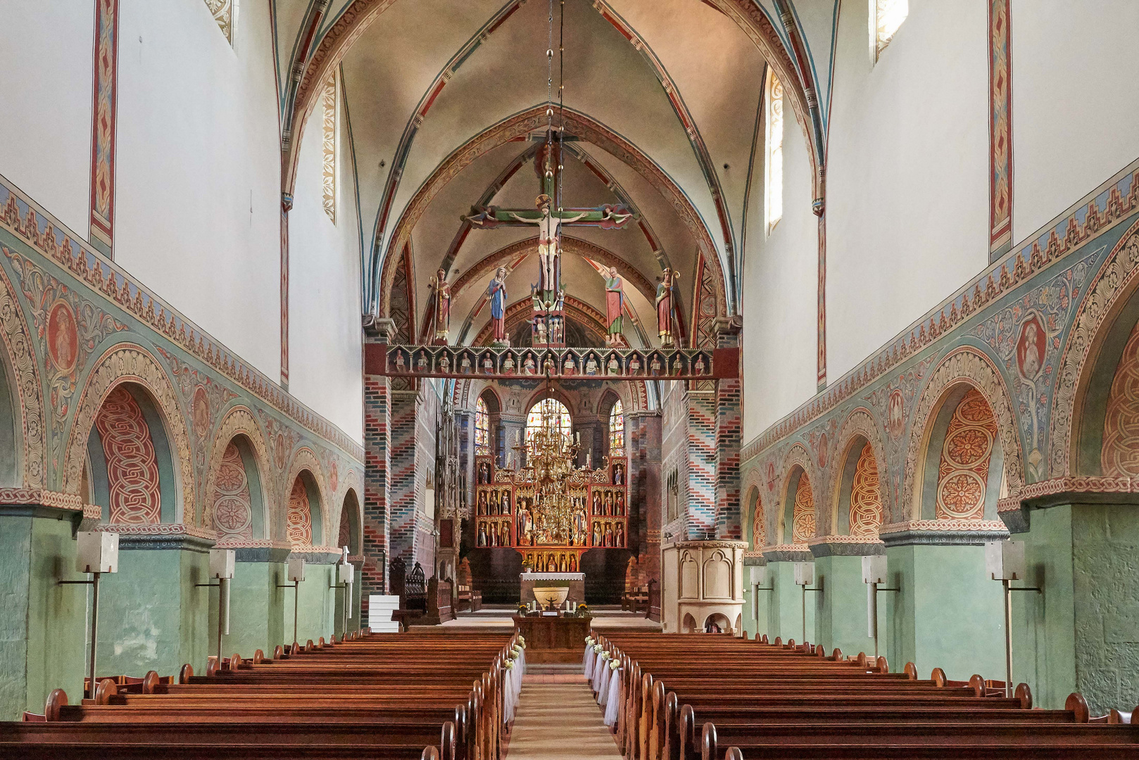 Innenraum der Stiftskirche zu Bücken