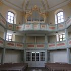 Innenraum mit Orgel Loschwitzer Kirche Dresden - ausgerichtet