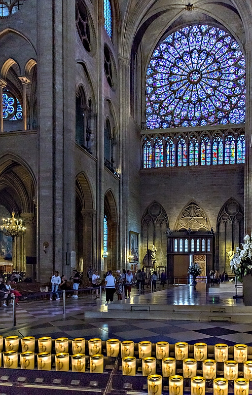 Innenraum Notre Dame Foto & Bild | Europe, France, Paris Bilder Auf