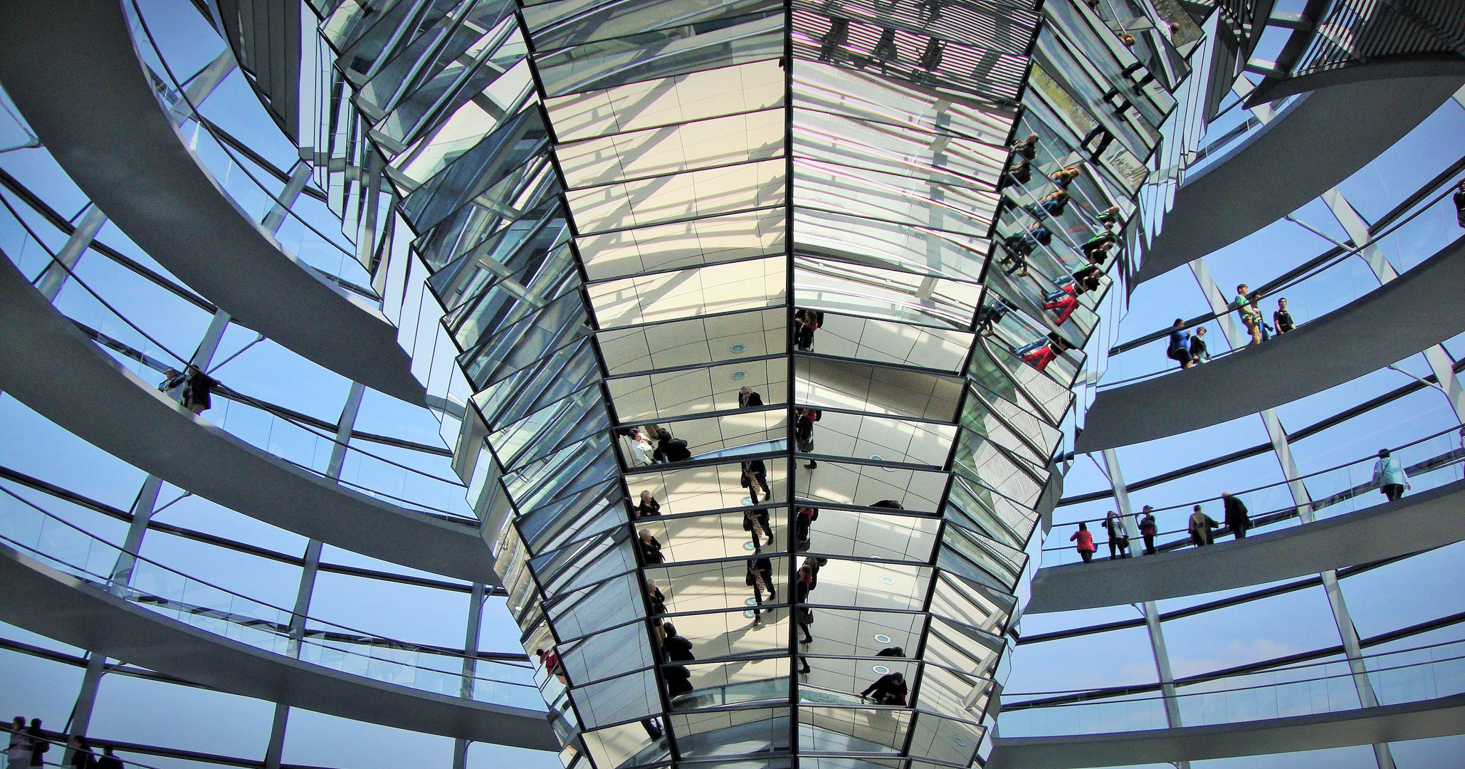 Innenraum Reichstag Kuppel, Berlin