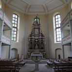 Innenraum und Altar Loschwitzer Kirche Dresden