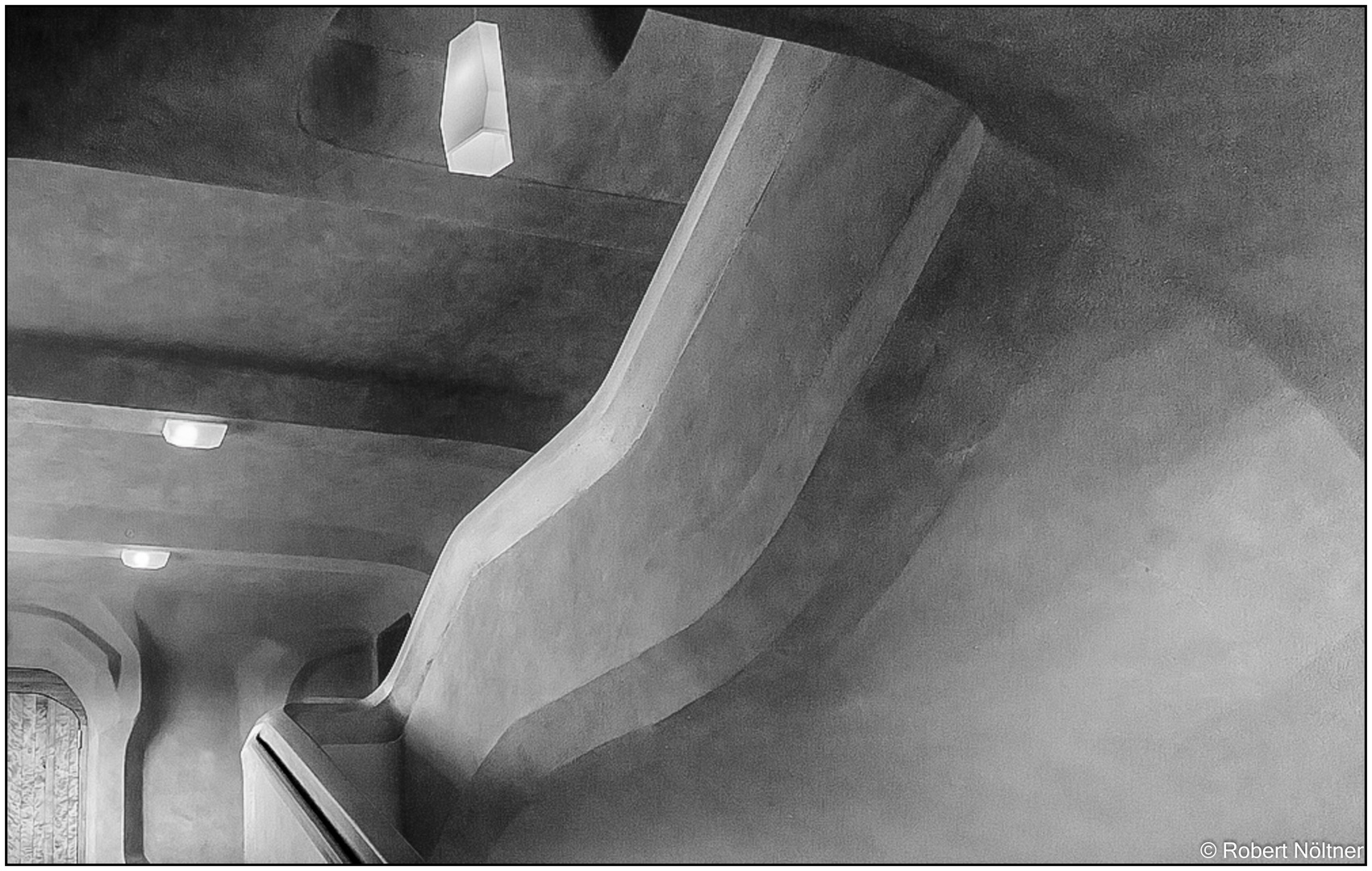 Innenraumdetail Goetheanum in Dornach