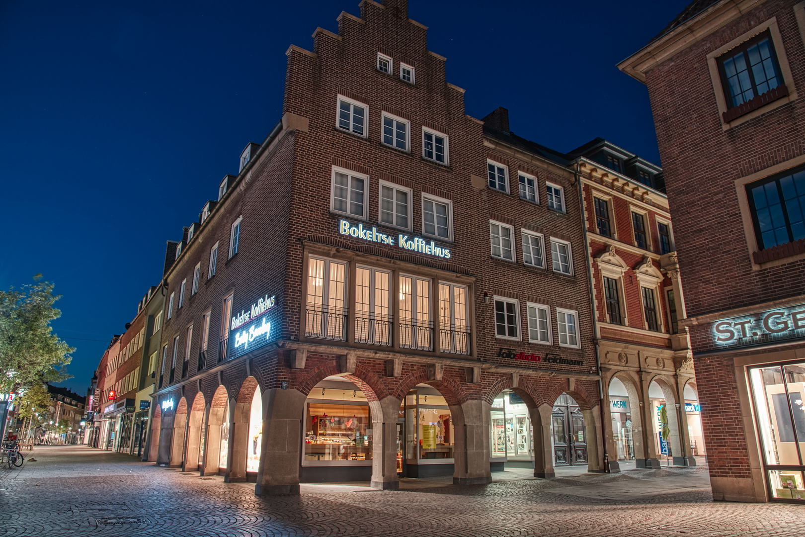 Innenstadt Fußgängerzone Bocholt