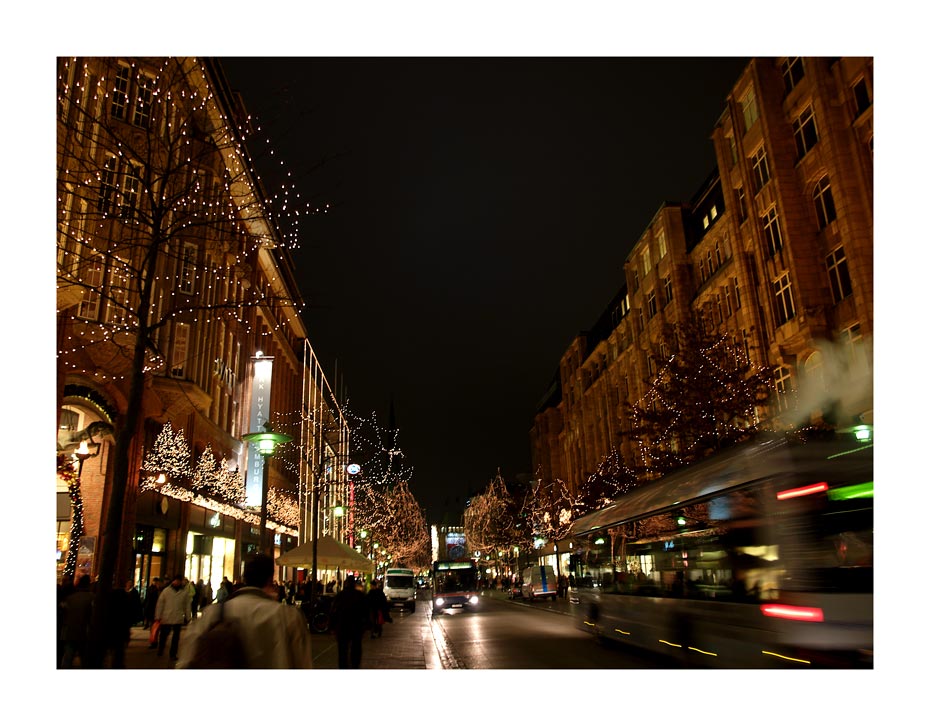 Innenstadt im Nachweihnachtstrubel