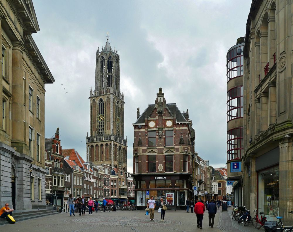 Innenstadt mit dem höchsten Turm Holland's