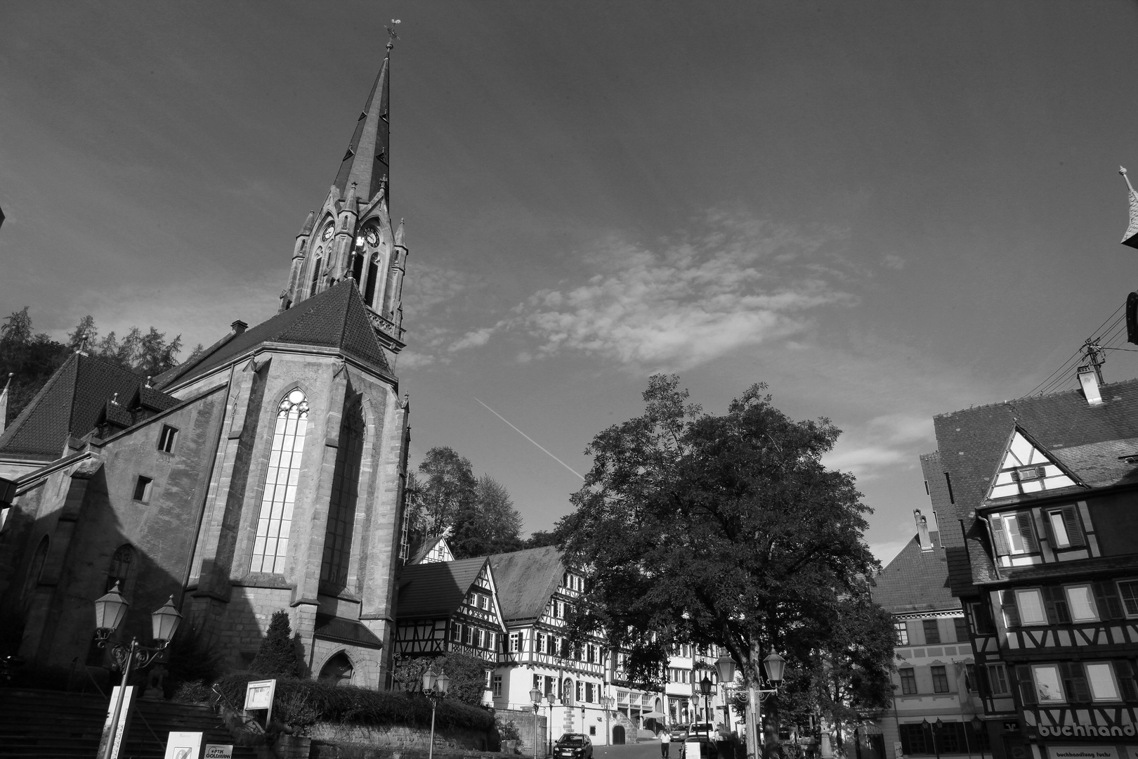 Innenstadt von Calw Marktplatz