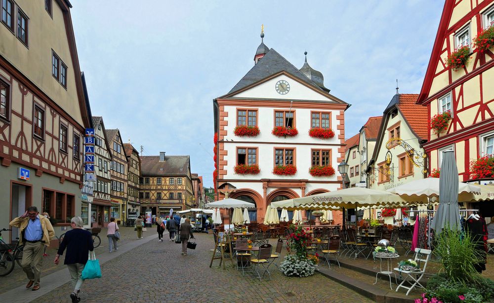 Innenstadt von Lohr / Main