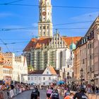 Innenstadtkriterium mit Ulrichsbasilika