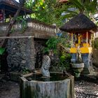 Inner courtyard in the temple area