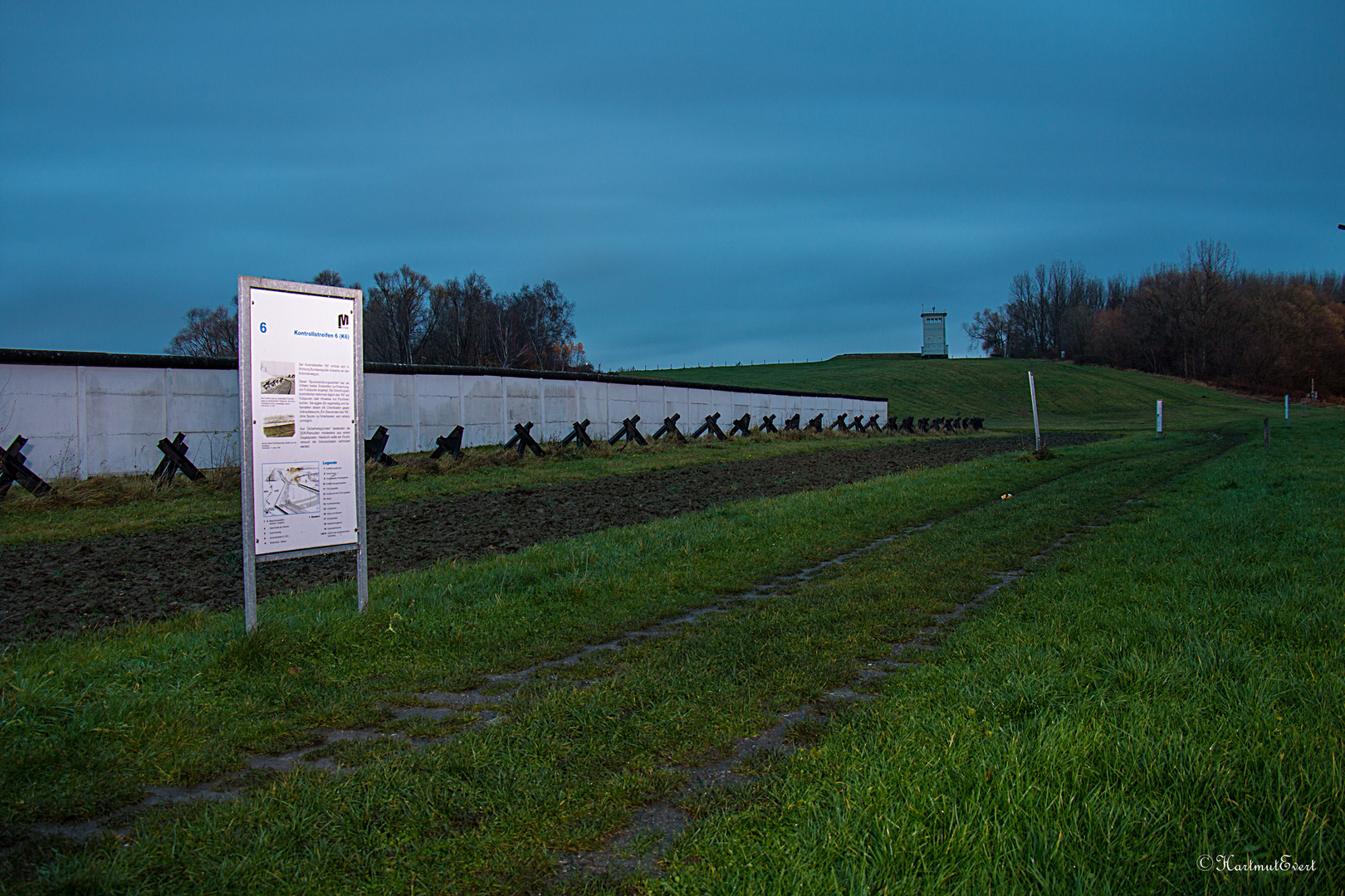 Innerdeutsche Grenze bei Hötensleben