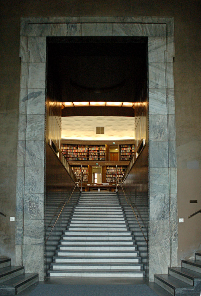 Inneres der Stadtbibliothek