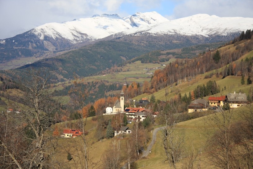 Innernöring, Kärnten im Herbst