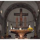 Innichen Stiftskirche mit  Altar