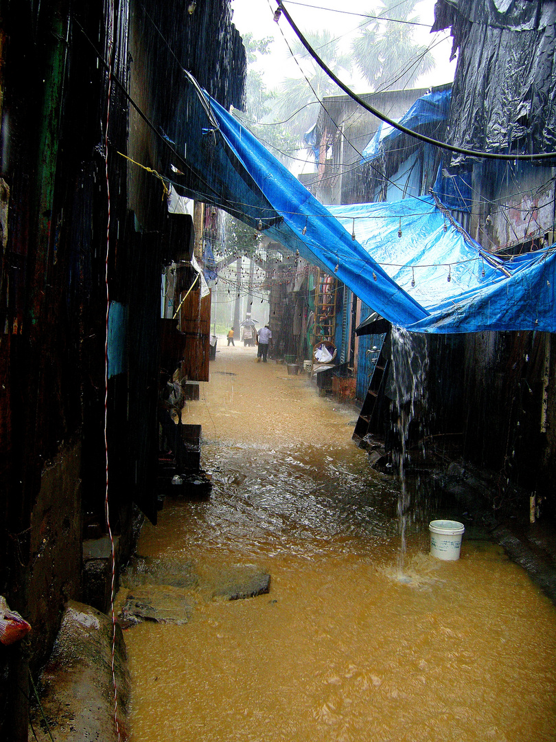 Innondations Mumbaï, Bombay en 2007