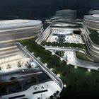 Innovative moderne Architektur in China
