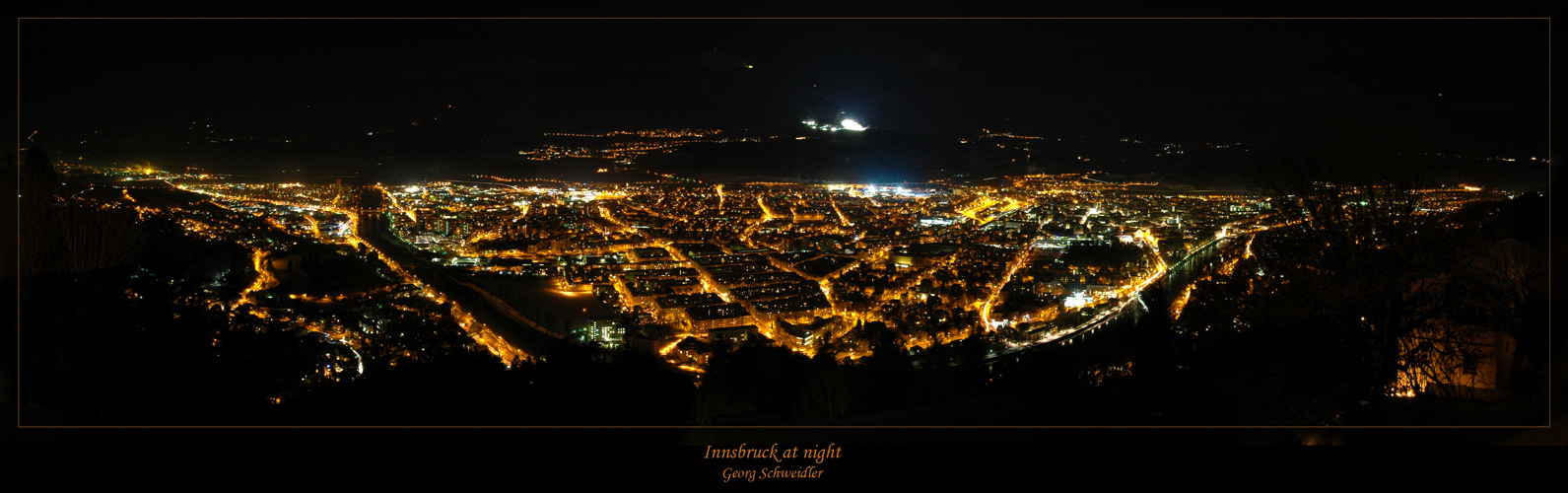 Innsbruck at night