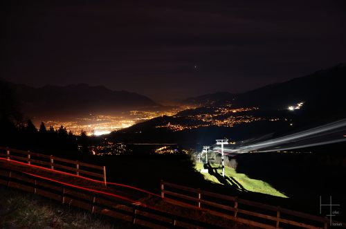 Innsbruck bei Nacht