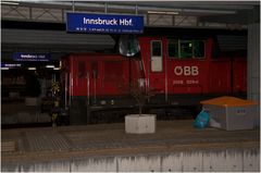 Innsbruck Hbf, hier Innsbruck Hbf...