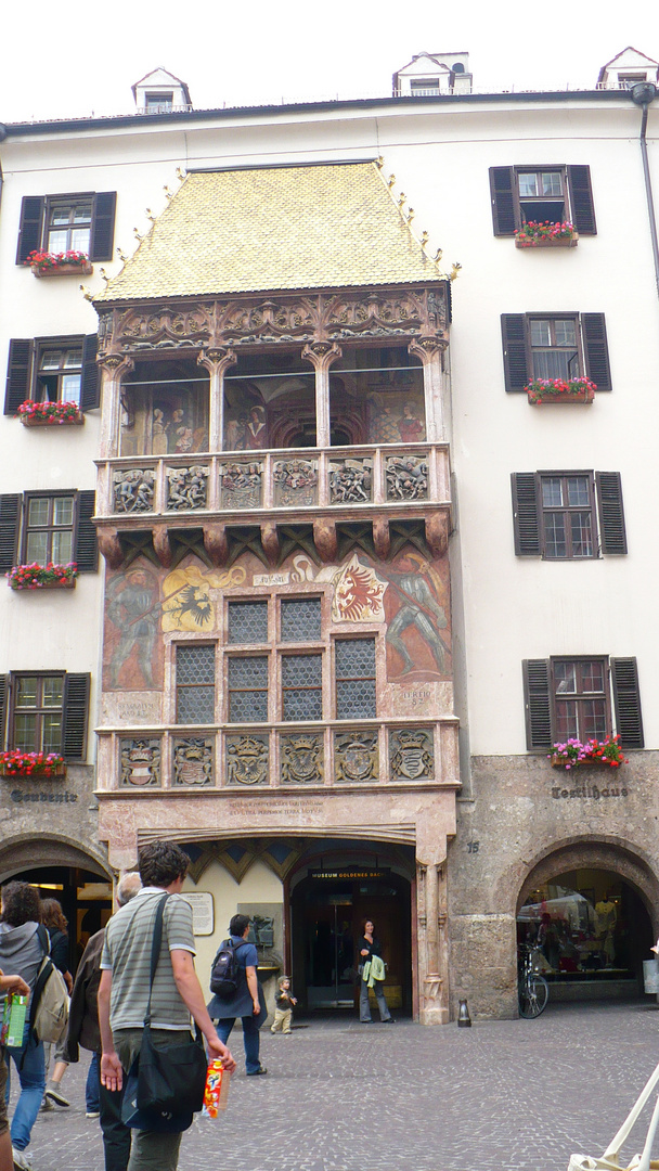 Innsbruck il tettuccio d'oro