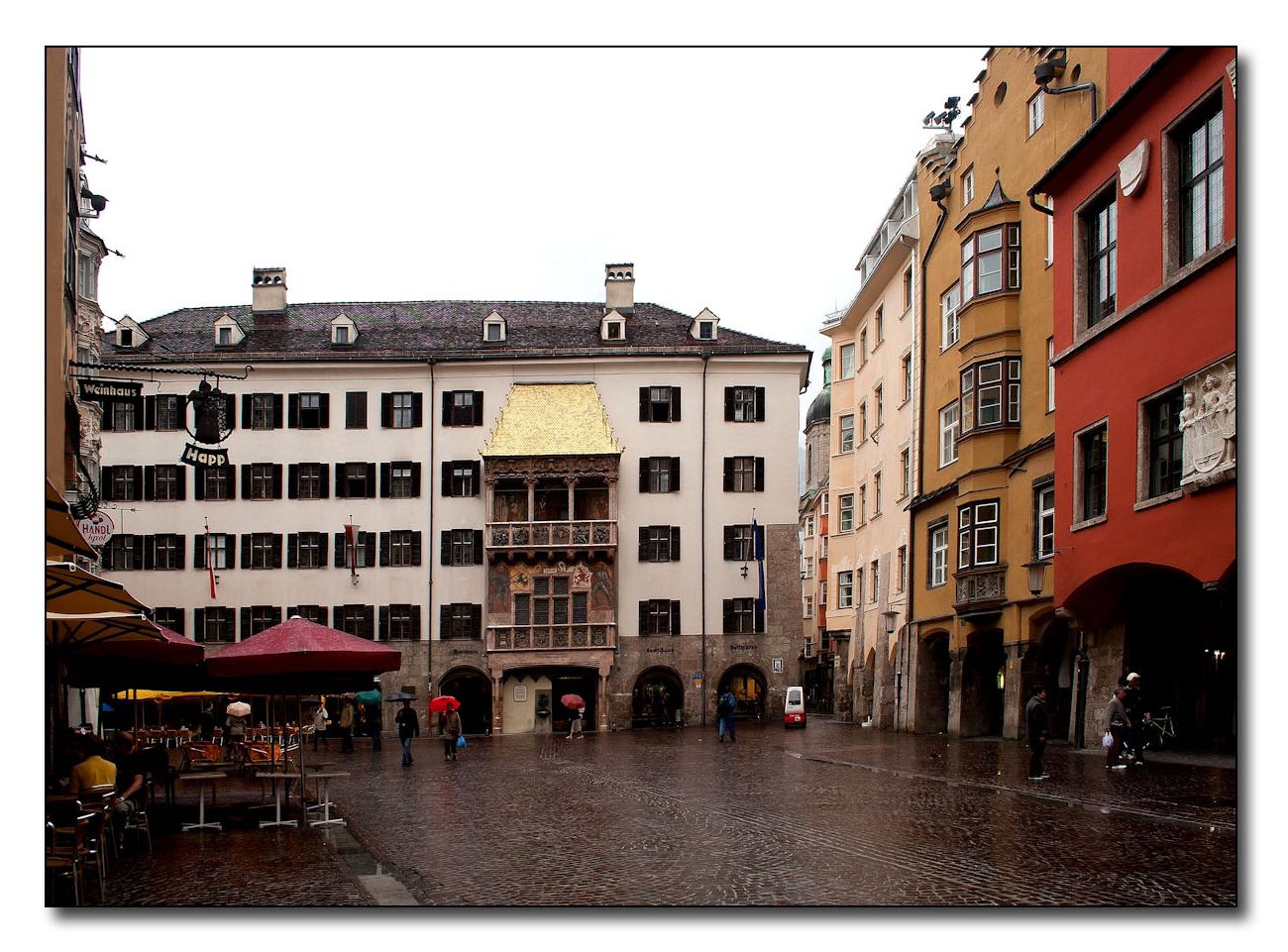 innsbruck im regen