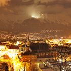 INNSBRUCK in strahlender WINTERNACHT