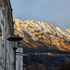 Innsbruck mit Hofburg mit Nordkette