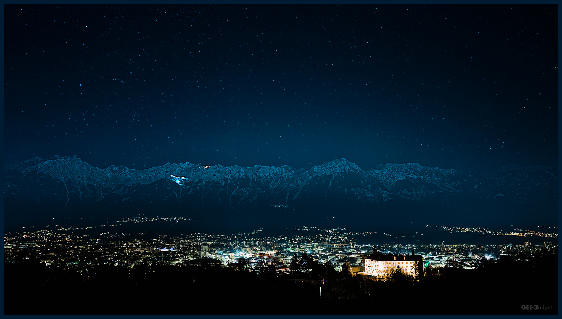 Innsbruck mit Nordkette