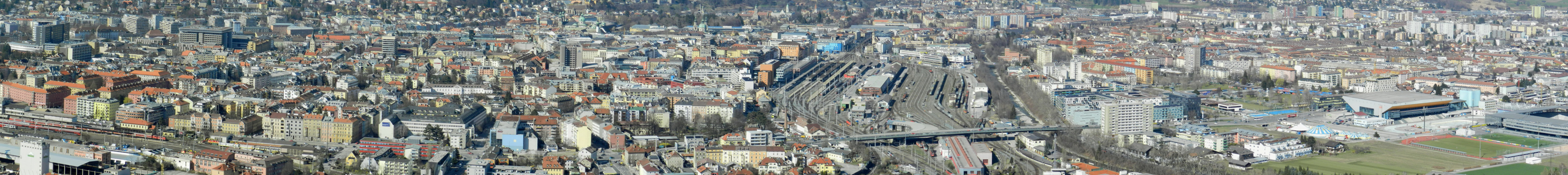 Innsbruck-Panorama ausgerichtet