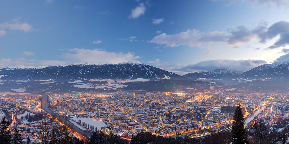 Innsbruck Winternacht