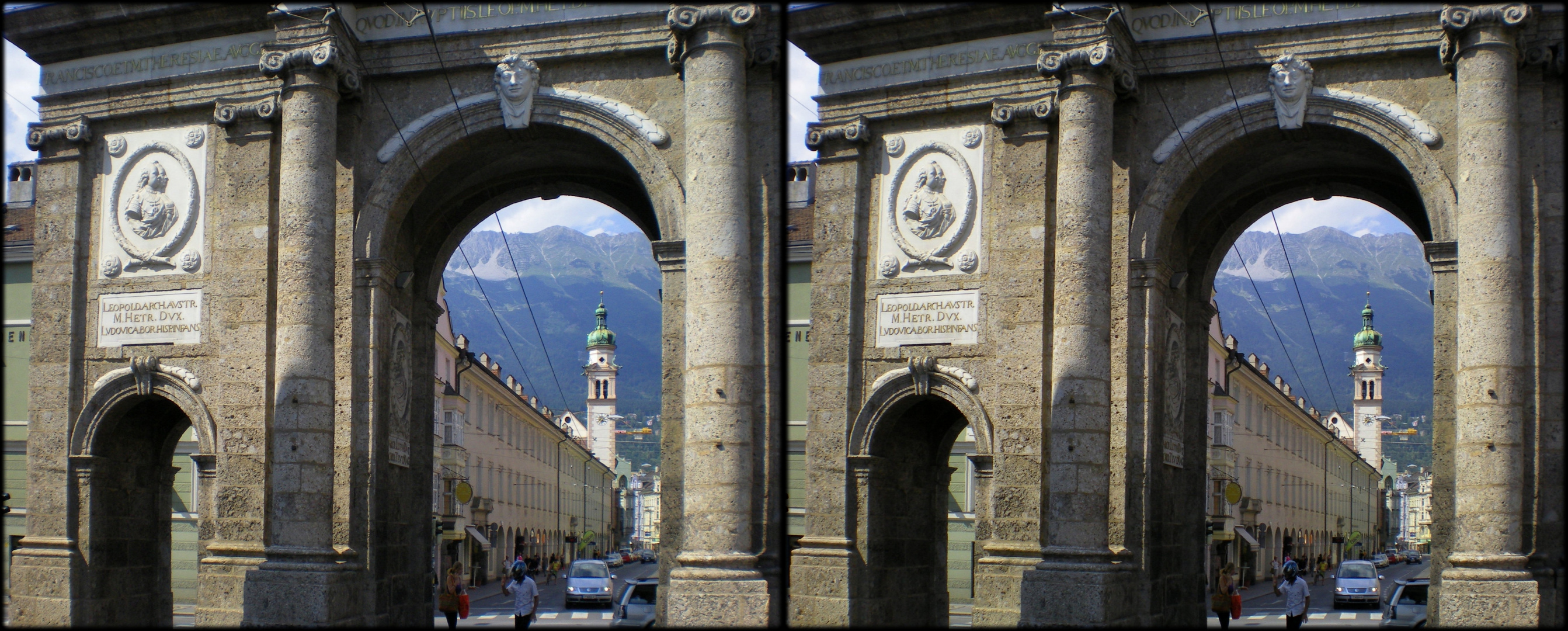 Innsbruck02 3D Kreuzblick