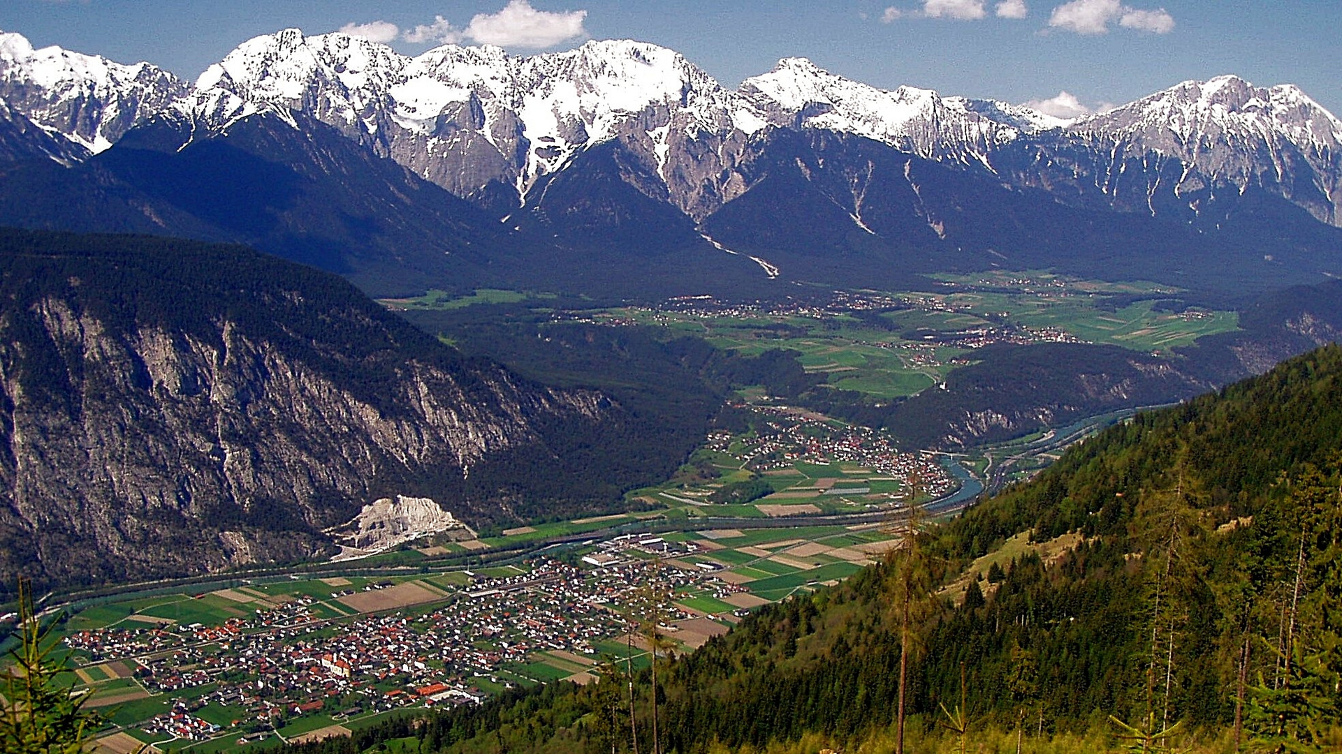 Inntal-Panorama Foto & Bild | landschaft, berge, gipfel und grate