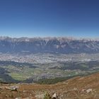 Inntal vom Patscherkofel bei Innsbruck