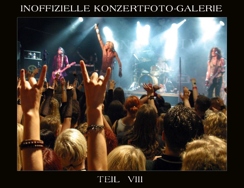 INOFFIZIELLE KONZERTFOTO-GALERIE VIII