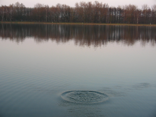 Ins Wasser fällt ein Stein...