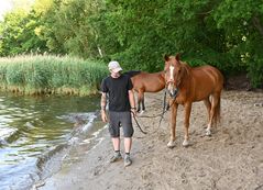 Ins Wasser ? nö !