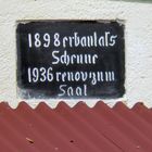 Inscription on the Transylvanian Saxons Hall
