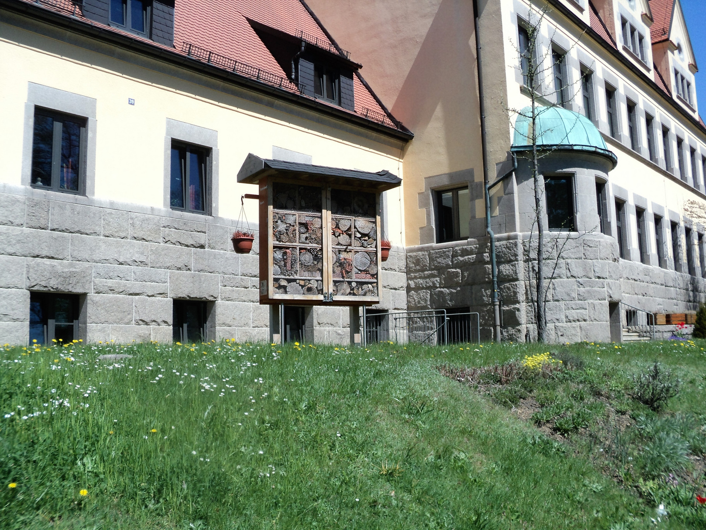 Insektenhotel Gymnasium Münchberg