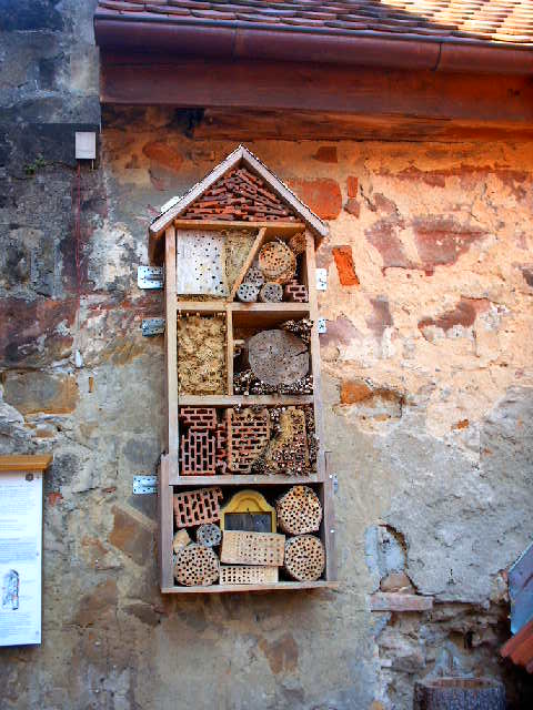 Insektenhotel "Zur Waldschabe"